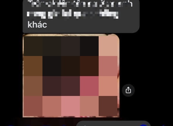 La imagen sensible se cree que es de una directora de una escuela preescolar en el distrito de Krong Nang (provincia de Da Lat). Imagen de Long Du