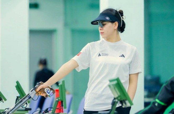 Trinh Thu Vinh y muchos atletas fueron galardonados con medallas. Imagen: Personaje de la fuente