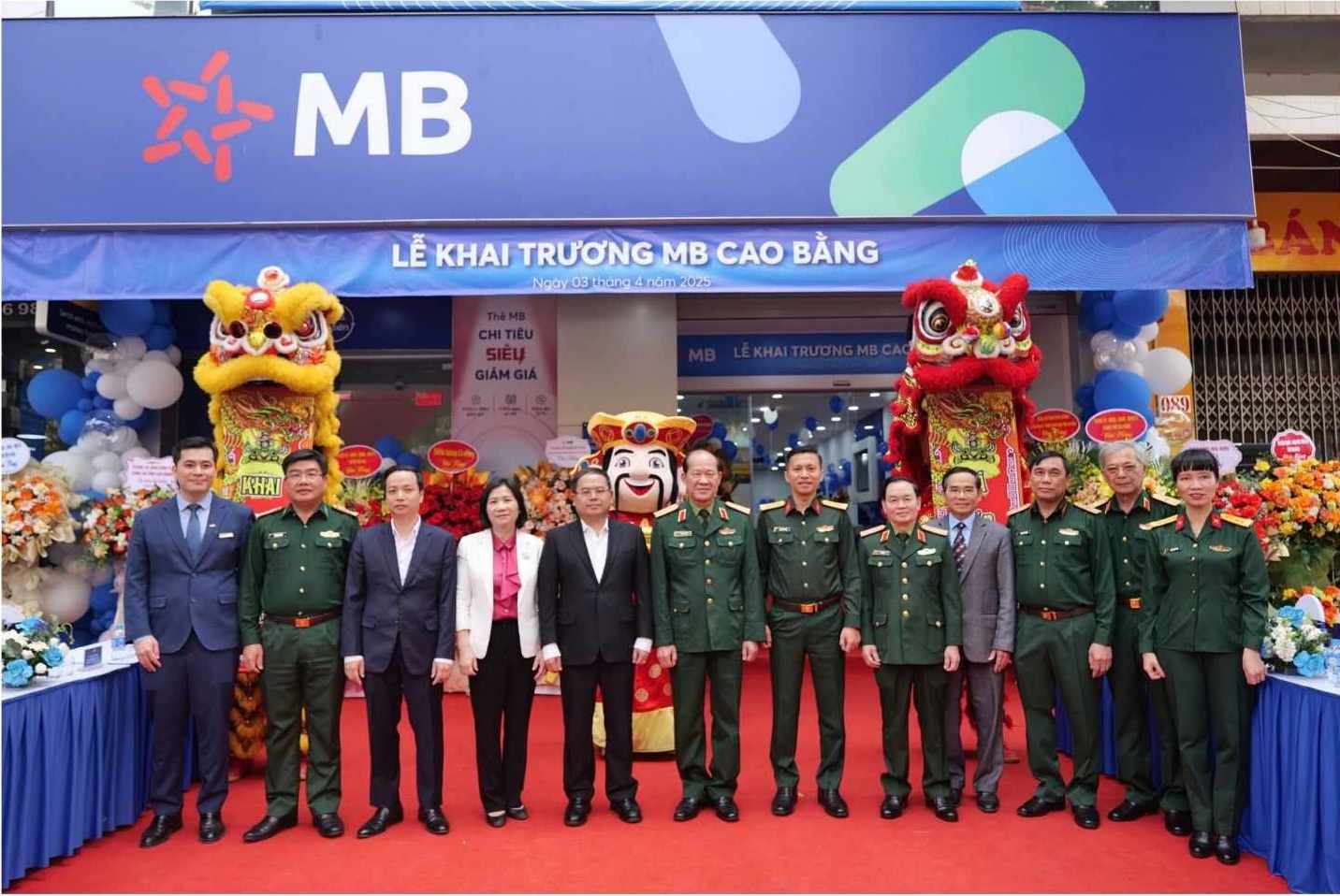 MB expands its Northern network with Cao Bang branch. Photo: MBBank