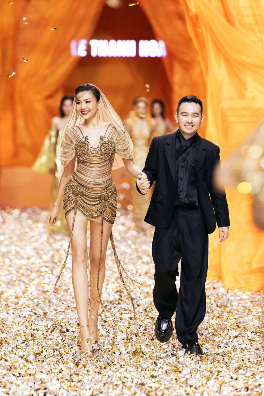 Sieu mau Thanh Hang trinh dien. Anh: Nha thiet ke.