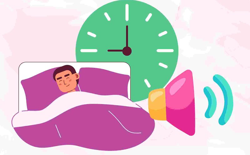 Reveal how to sleep better each night thanks to sound. Graphics: Dinh Dinh