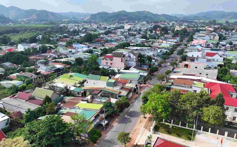 Da Huoai district is preparing to have an industrial cluster with a scale of 40.79 hectares. Photo: Lam Hong