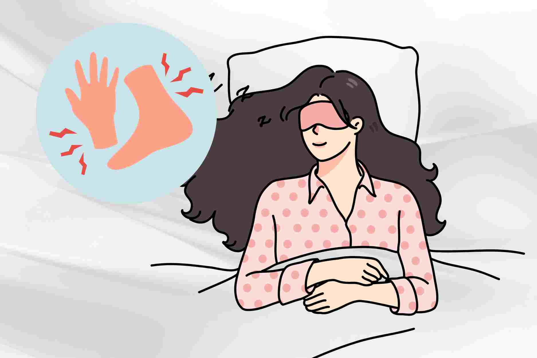 Tips to reduce hand numbness while sleeping, help you sleep well until morning. Graphics: Dinh Dinh