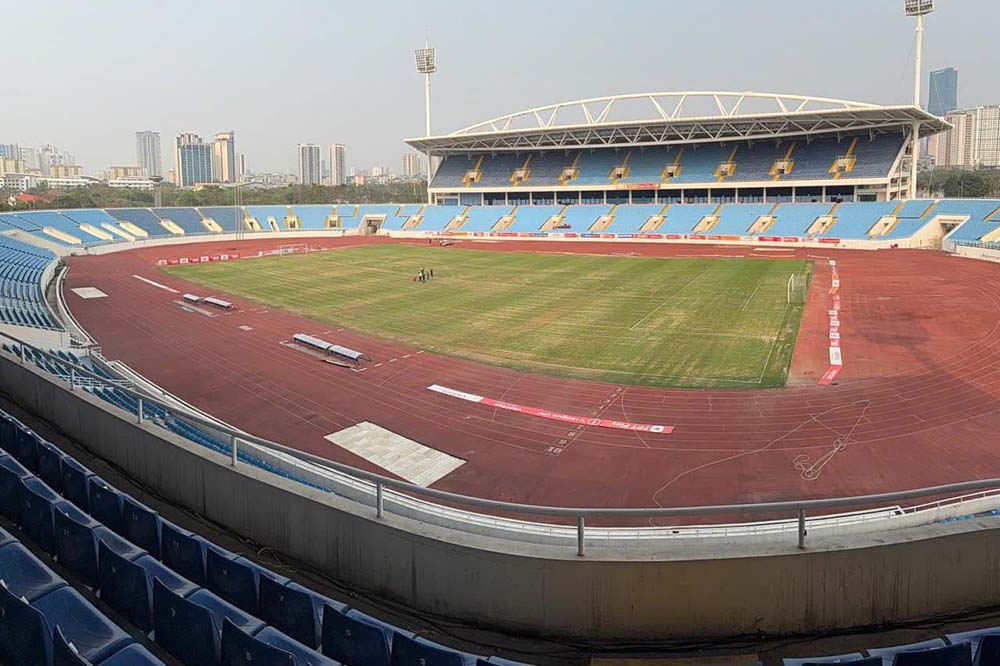 My Dinh Stadium continues to be used to host matches of The Cong Viettel in V.League 2024-2025. Photo: VPF