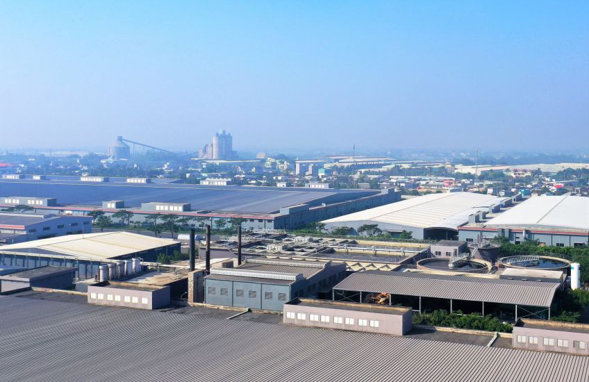An industrial park in Long An. Photo: Long An Department of Planning and Investment