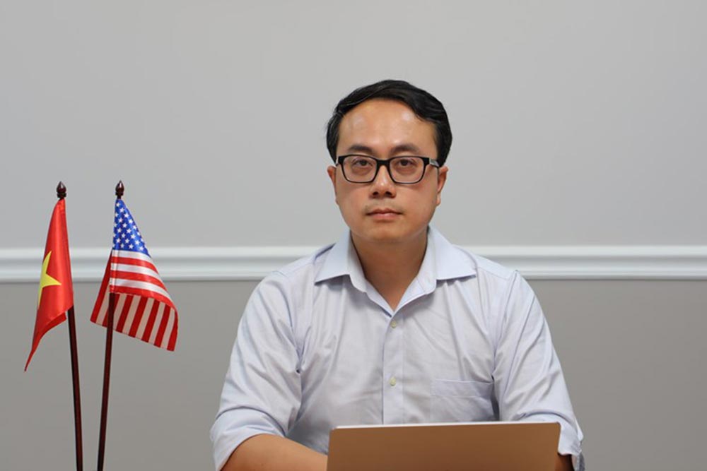 Mr. Do Ngoc Hung - Adokesperson, Head of the Vietnam Trading Agency in the US. Photo: Character provided