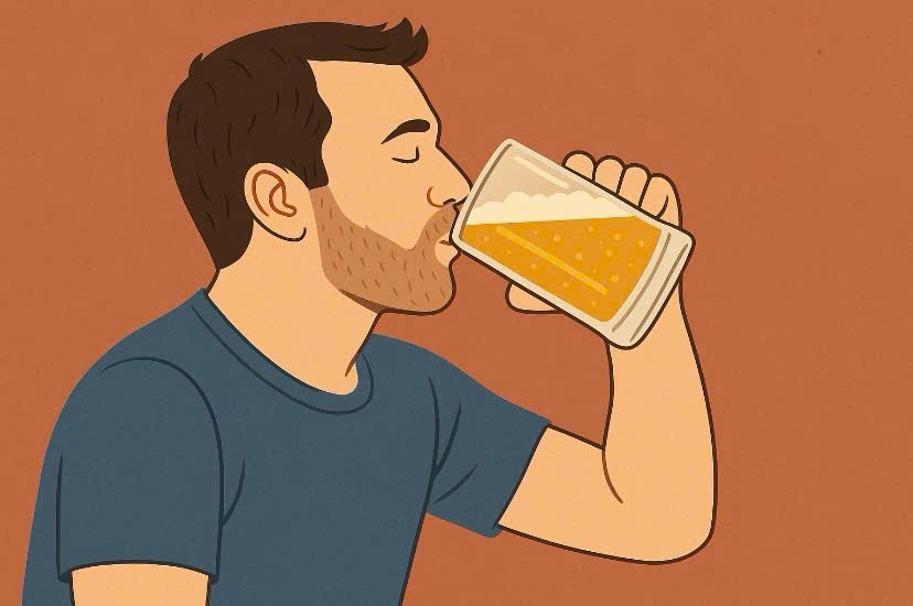 Change this habit to avoid causing increased uric acid during the holidays. Graphics: Huong Giang