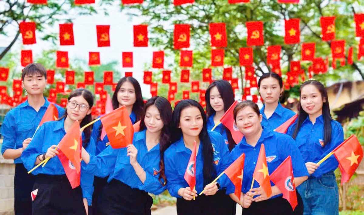 Tuyen Quang youth with the river unification festival. Photo: PV Group.