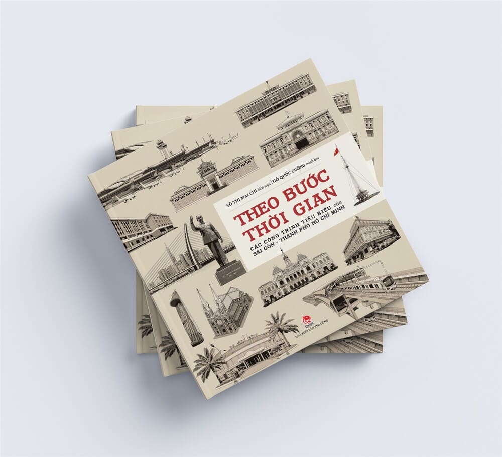 "A traves del tiempo: las obras tipicas de Saigon - Ciudad de Ho Chi Minh" se presenta a los lectores. Imagen de la NXB