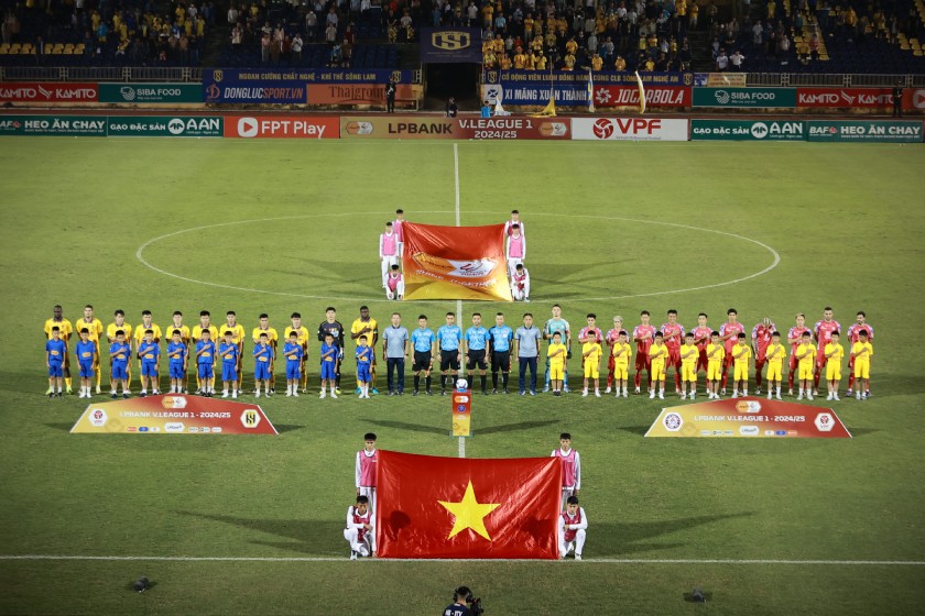 La Liga Nacional de Futbol Profesional - V.League esta experimentando muchos cambios positivos. Imagen de la VPF