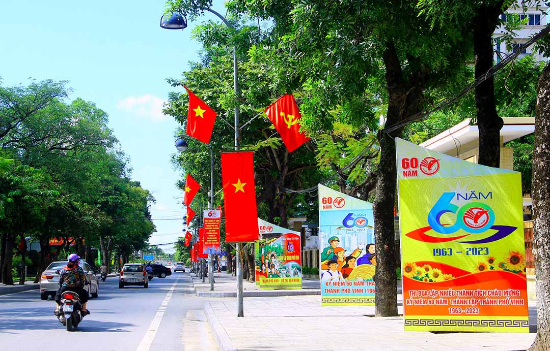 Vinh City (Nghe An) plans to have 6 more wards after the arrangement. Photo: Quang Dai