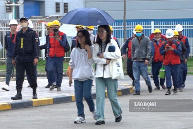 Hơn 5 vạn lao động ở Bắc Giang làm việc dịp nghỉ lễ 30.4