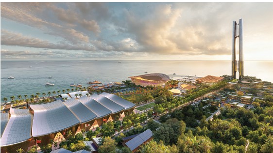 Perspective of the APEC Multi-functional Complex.