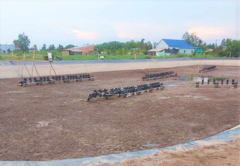 Tan Phu Dong district (Tien Giang province) after the merger will have only 2 communes left. Photo: Thanh Nhan