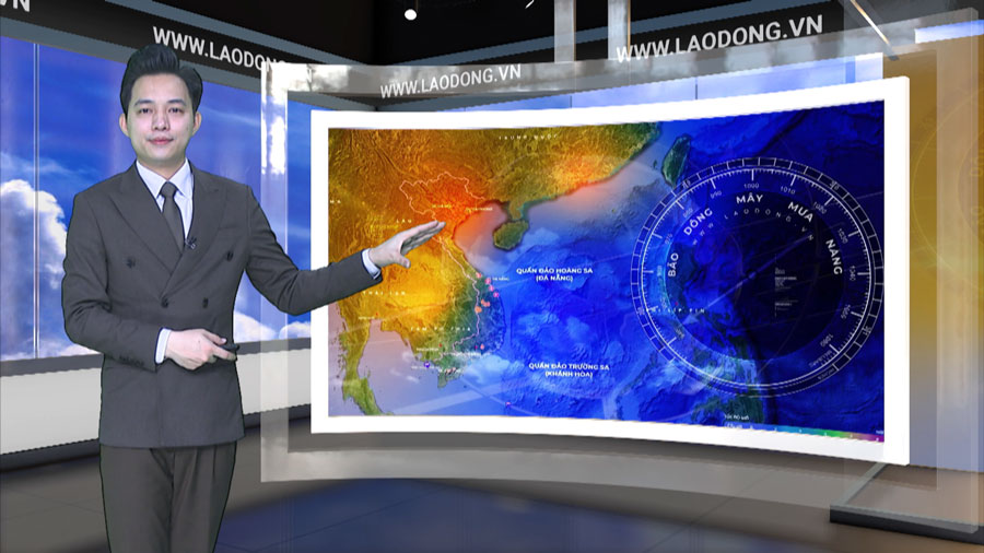 El pronostico del tiempo para esta noche y mañana es de 1.5