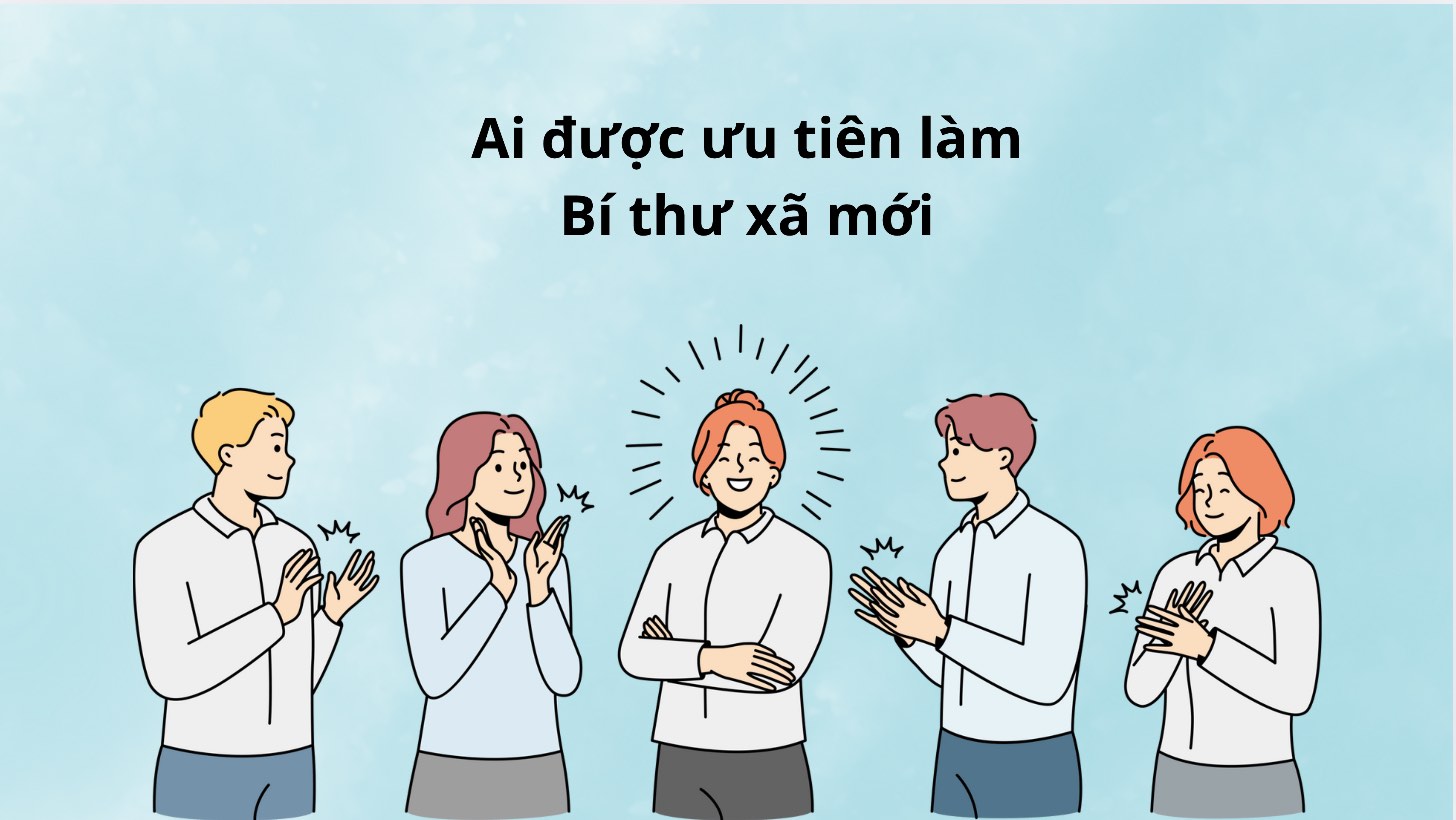 Who is given priority to be the new commune secretary after the arrangement.