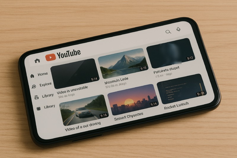 YouTube upgraded the Shorts video editor, adding a series of features. Illustrative photo created by AI