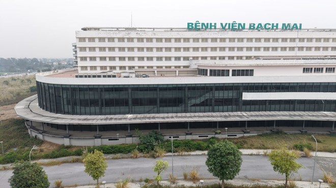 Legal regulations were seriously violated in 2 hospital projects in Ha Nam. Photo: Trung Du