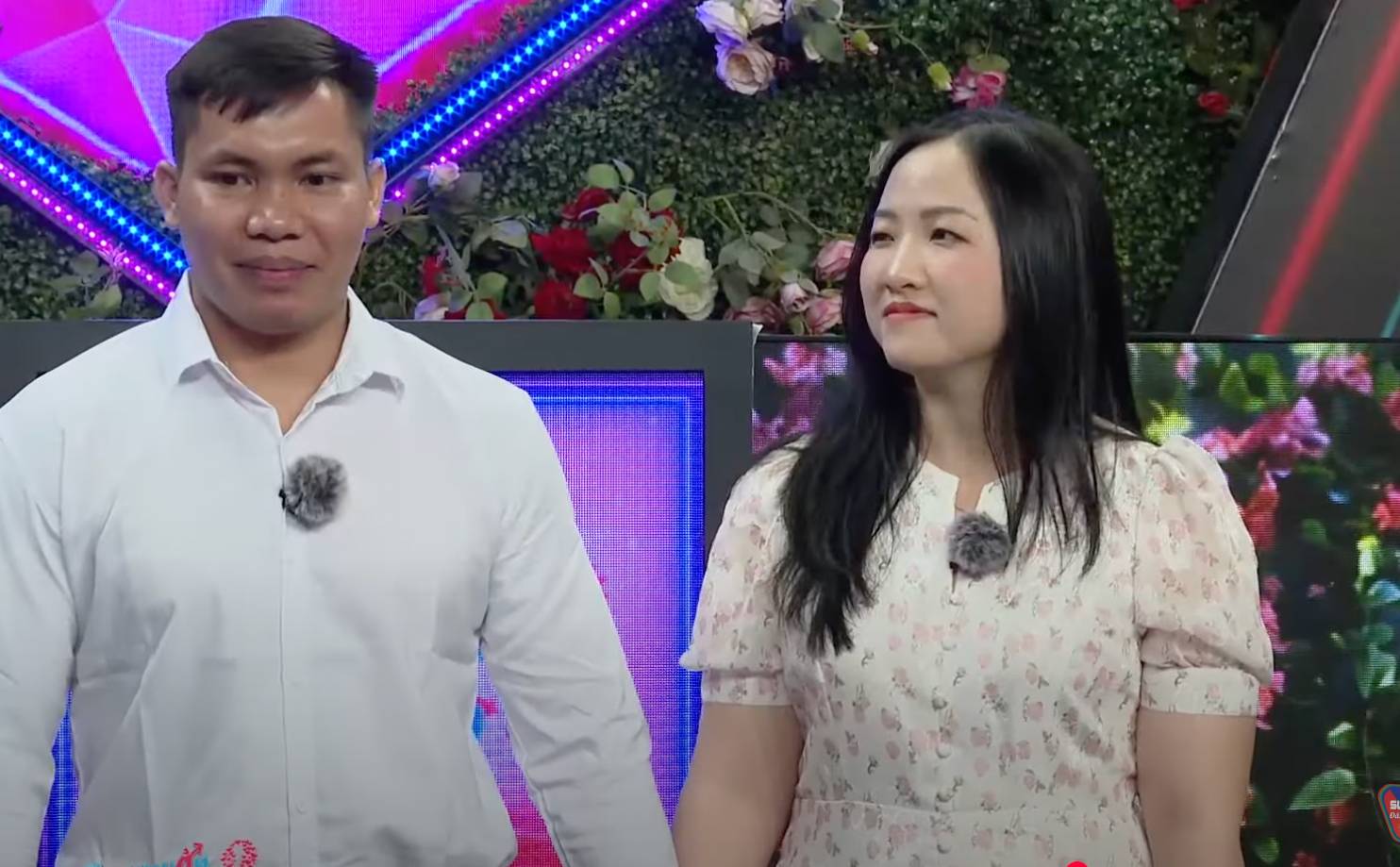 The couple on the show "You want to date". Photo: MCV Producer.