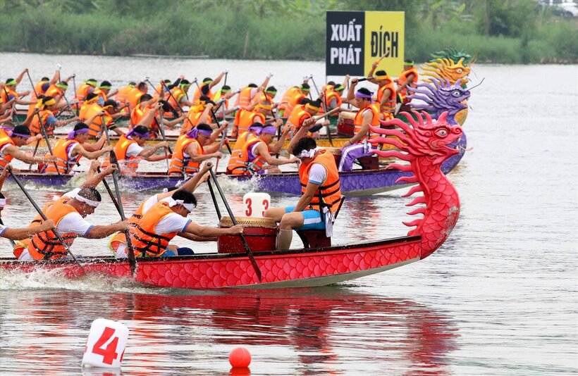 During the 2 days of National Day, Phu Tho will postpone the competition schedule for the Viet Tri Open Thach Swimming Tournament and the Hung Vuong Cup Volleyball Tournament. Photo of the swimming competition in previous years: Trung Kien.
