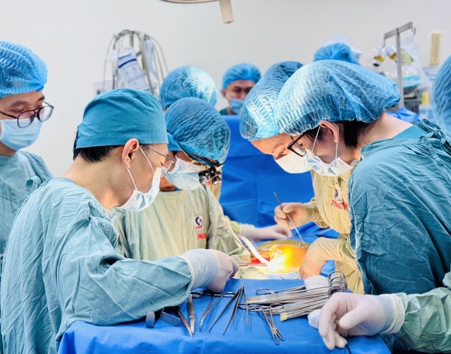 One of the patients where doctors performed a kidney transplant from an organ donor. Photo: Provided by the hospital