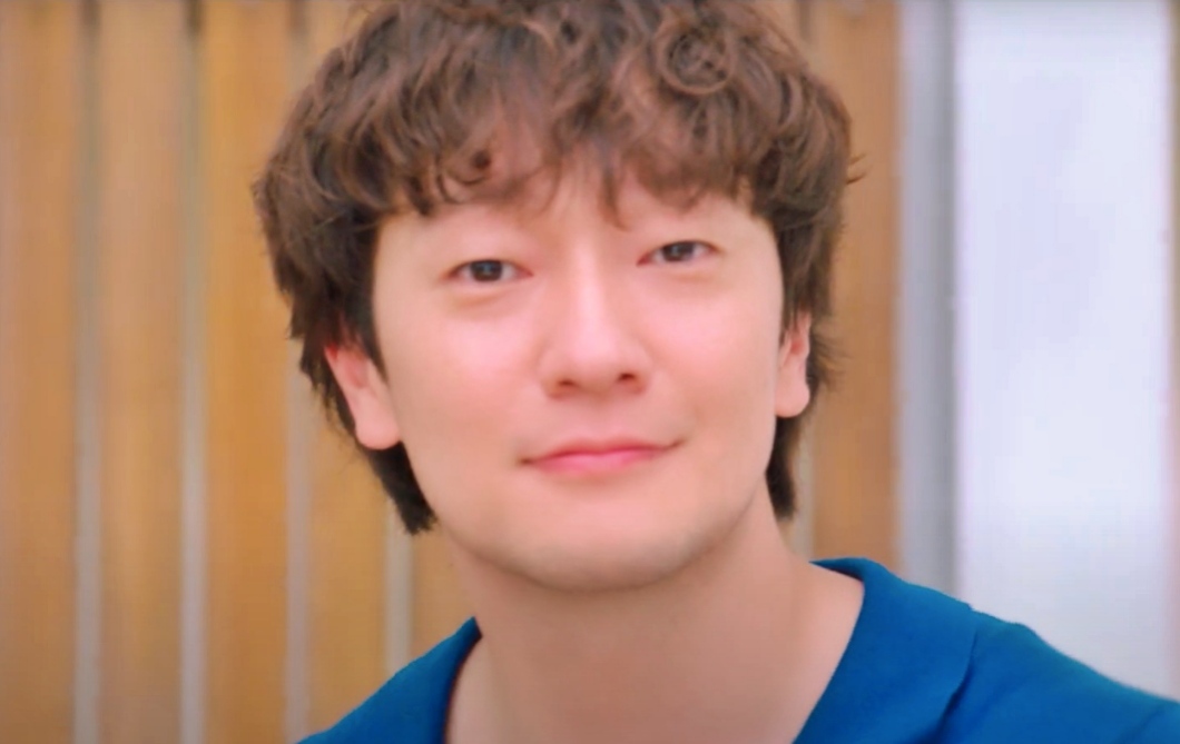 Actress Son Suk Koo. Photo cut from the trailer for the movie More Beautiful Than Paradise