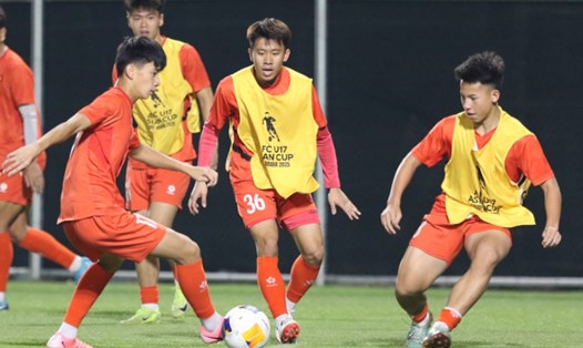 U17 Việt Nam gặp U17 Australia ở trận ra quân vòng chung kết U17 châu Á 2025. Ảnh: VFF