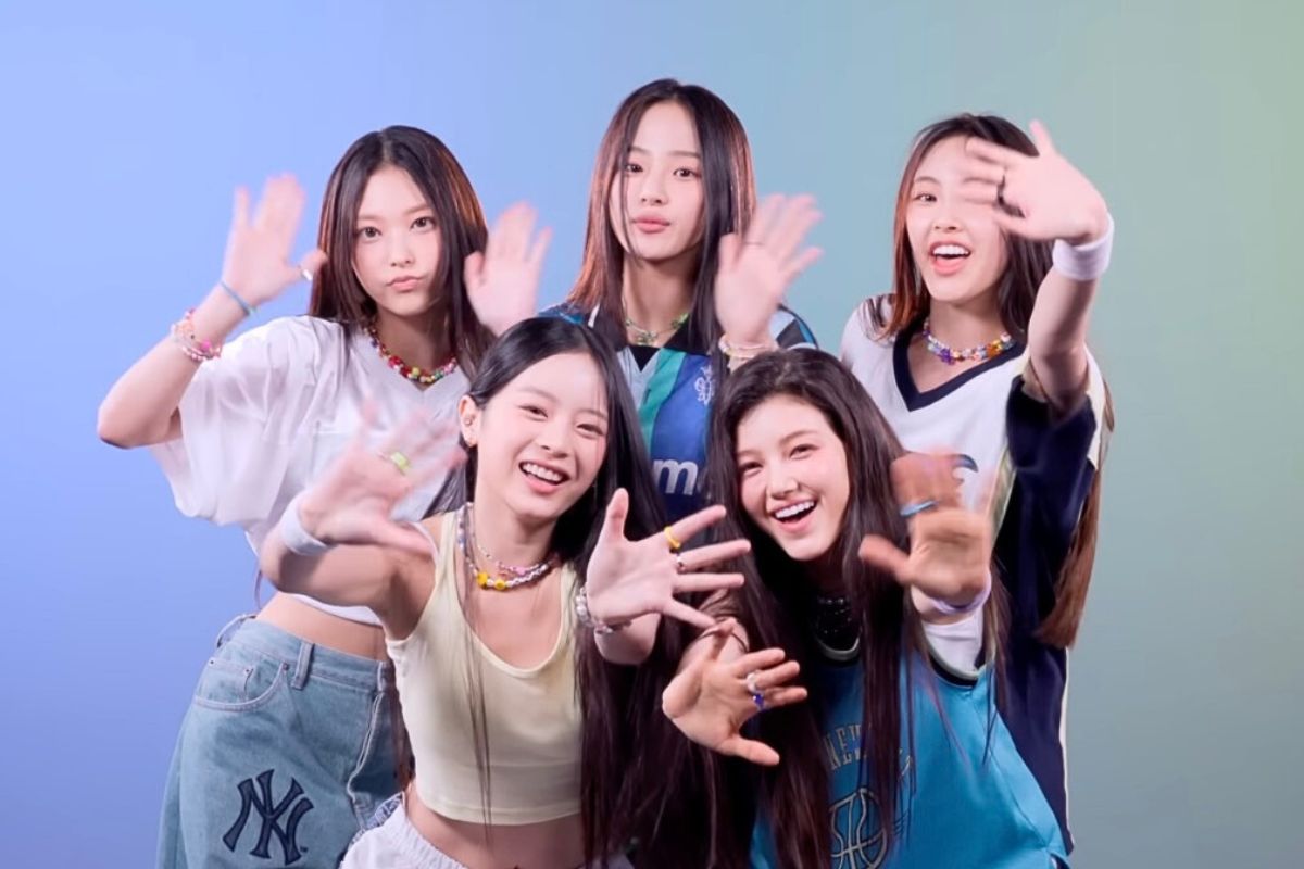 Girl group NewJeans. Photo: NewJeans video cut