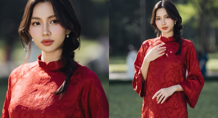 Miss Thuy Tien. Photo: Sen Vang.