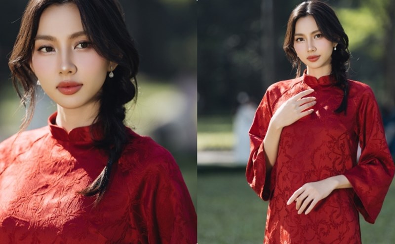 Miss Thuy Tien. Photo: Sen Vang.