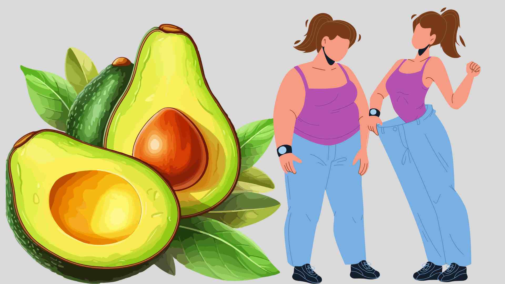 Unexpected weight loss effects of avocado seeds. Graphic photo: Hoang Loc