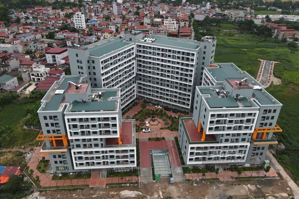 Social housing project in Dong Anh, Hanoi. Photo: Hai Nguyen