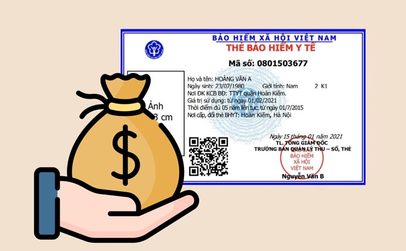 Steps to get a refund for health insurance. Graphics: Linh Dan