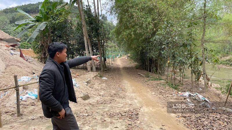 Theo Chủ tịch UBND xã Nghĩa Đô Lý Văn Nội, mọi hoạt động khai thác cát trái phép đều đã dừng và cam kết sẽ không để tái diễn. Ảnh: PV