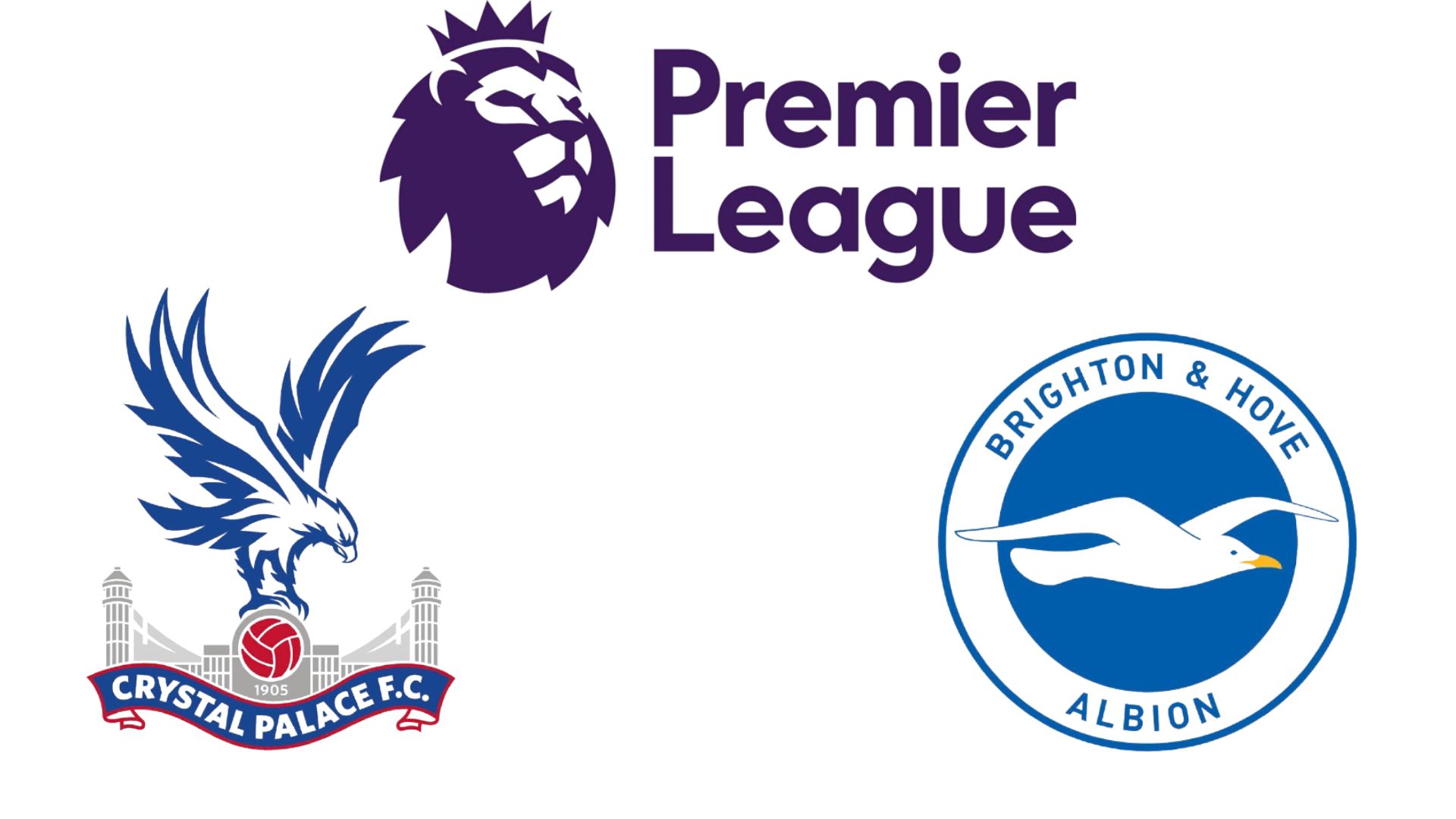 Crystal Palace face Brighton at home in the Premier League. Graphics: Van An