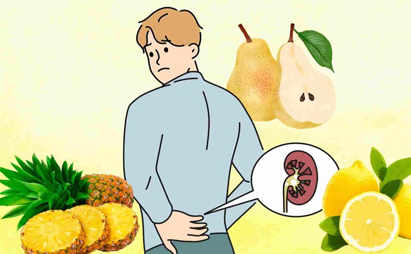 Effective kidney detox with yellow fruits
