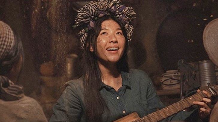 Actress Diem Hang Lamon in the movie "Tunnel: Sun in the dark". Photo: Producer