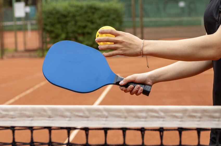 Notes when playing pickleball. Photo: Thuy Duong