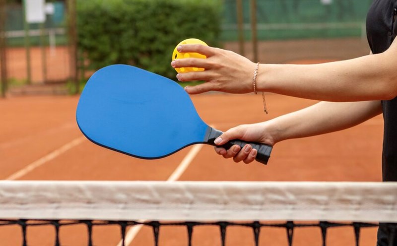 Notes when playing pickleball. Photo: Thuy Duong