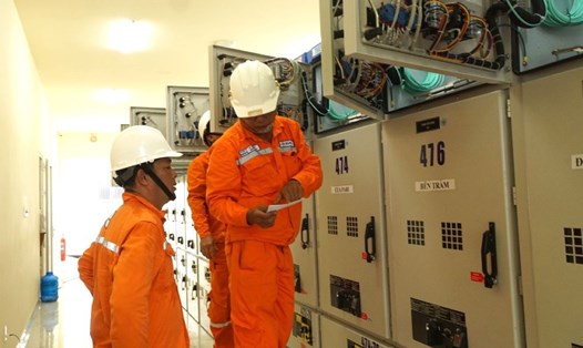 Người lao động Tổng Công ty Điện lực miền Nam luôn hưởng ứng các phong trào thi đua do Công đoàn phối hợp phát động. Ảnh: EVNSPC