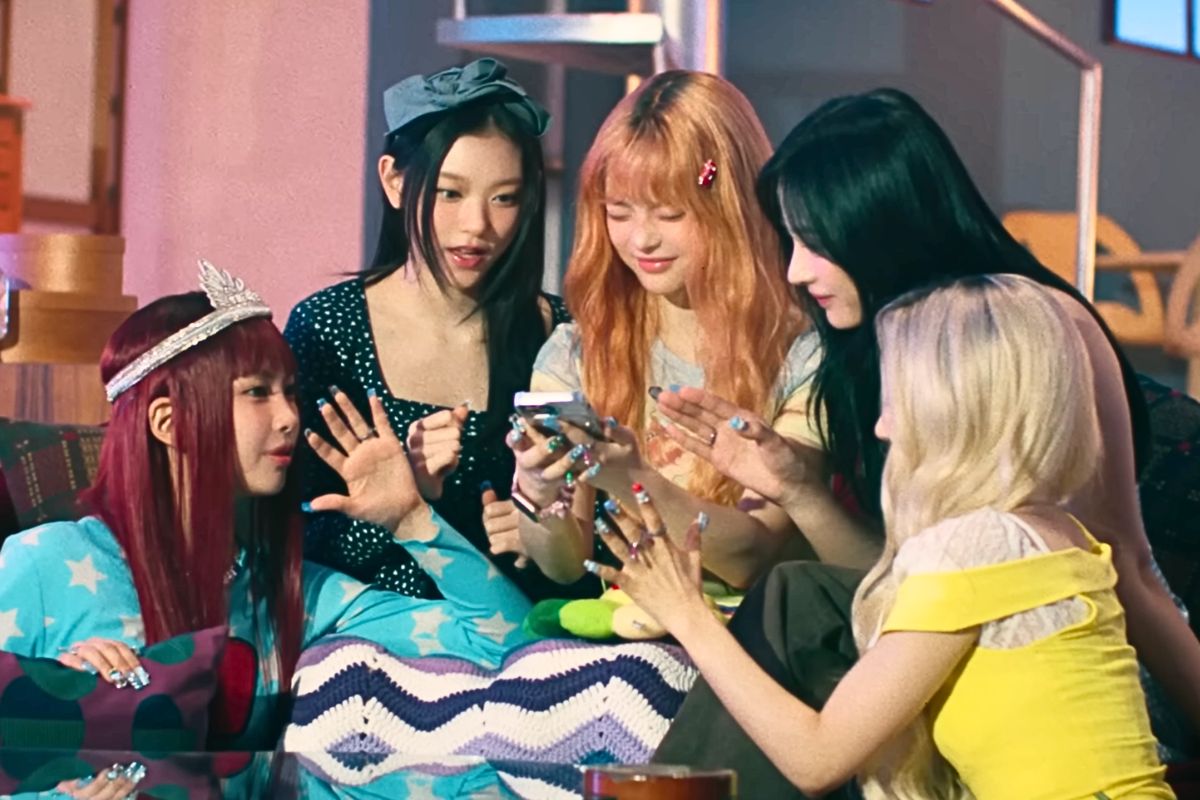 Girl group NewJeans. Photo: Cut the MV Right Now
