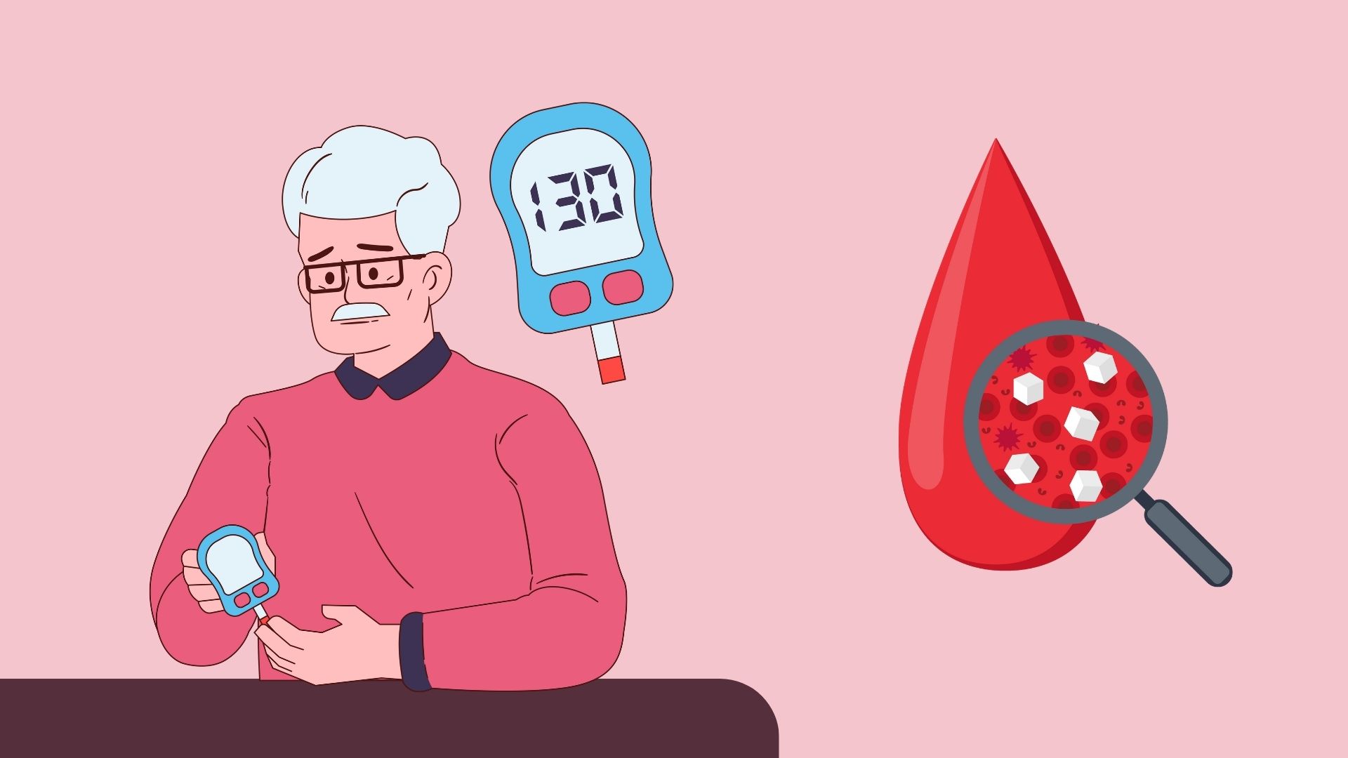 Habits to control blood sugar for people aged 50 and over