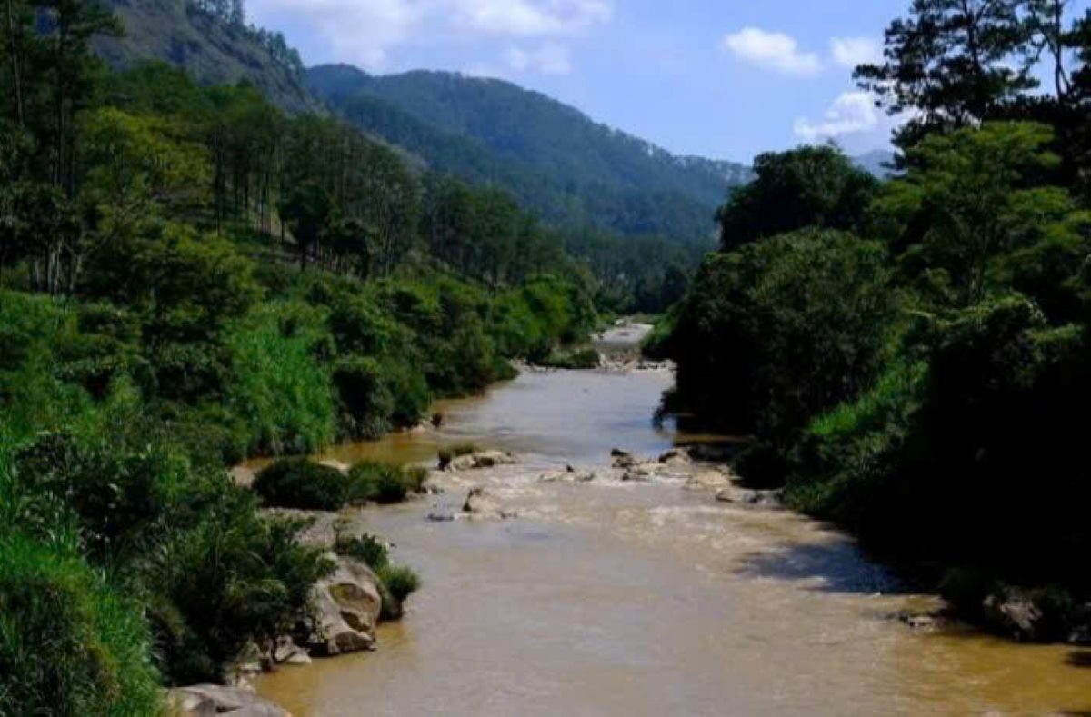 La Ba River, where Mr. Binh's boat capsized and died. Photo: Lam Hong
