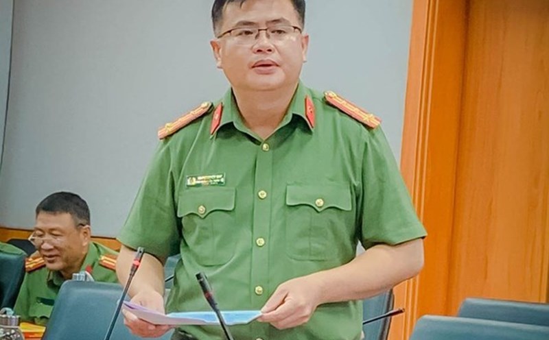 Colonel Nguyen Duc Huy has just been appointed as Secretary of General To Lam. Photo: Chinhphu.vn