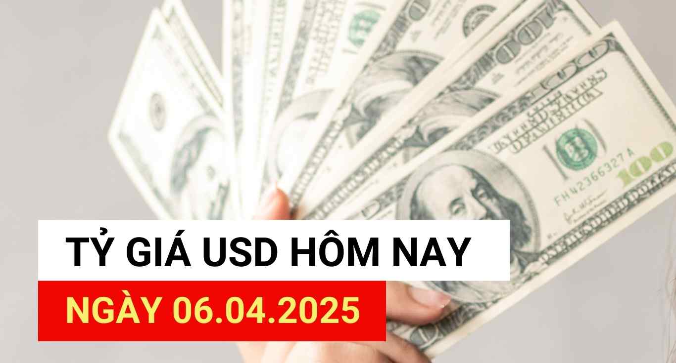 USD exchange rate today 6.4.2025