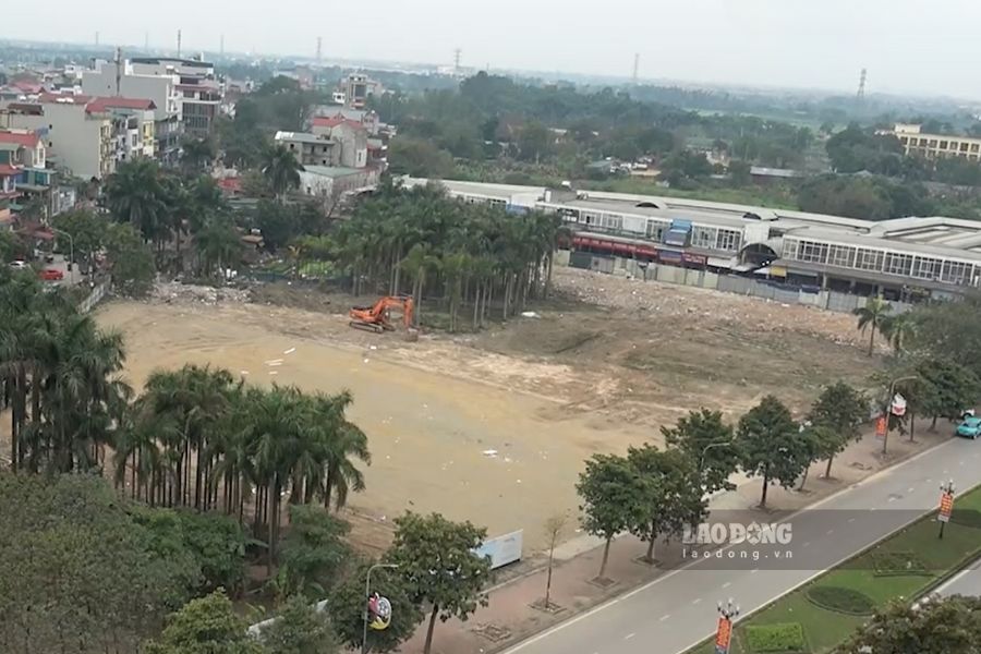 Cong trinh CT3 tai du an dau tu xay dung khu Nha o xa hoi thuoc khu dat CT3, CT4 Khu Do thi moi Kim Chung, xa Kim Chung (Dong Anh, Ha Noi). Anh: Nhu Ha