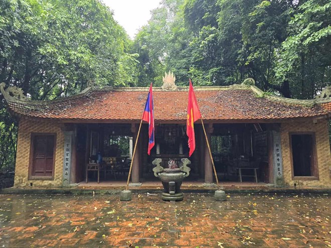 The temple of princess Nho Hoa (located in Thai Son village, Phuc Son commune, Nho Quan district, Ninh Binh). Photo: Nguyen Truong