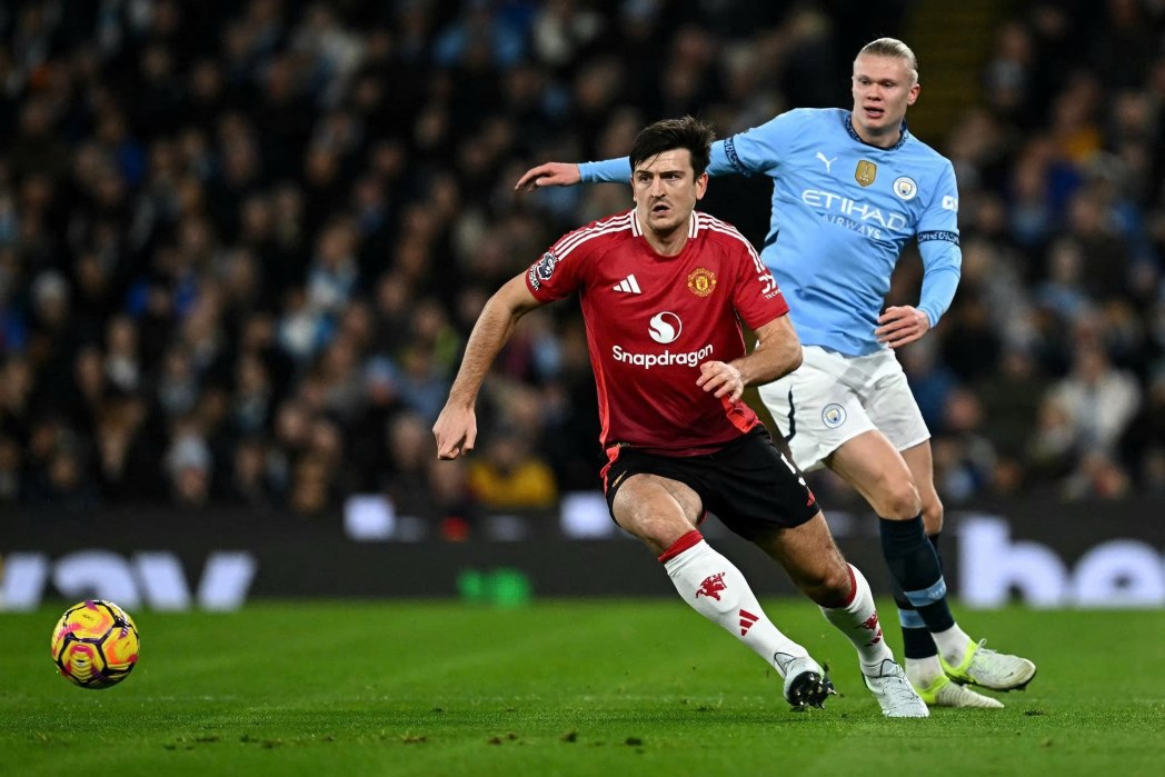Man United hosted neighbours Man City at Old Trafford. Photo: AFP
