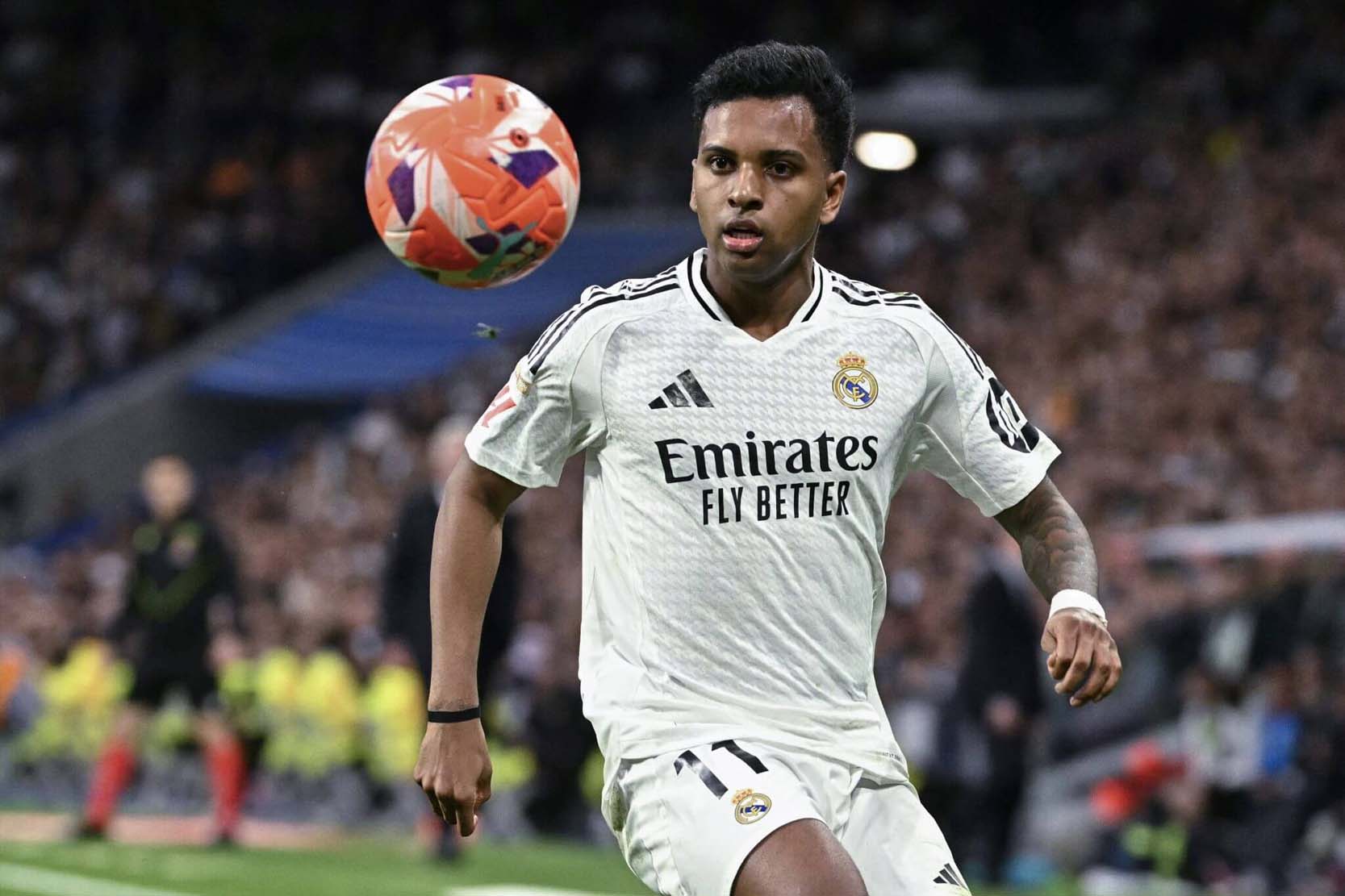 Khong chi Vinicius, Rodrygo cung dang xuong phong do. Anh: AFP