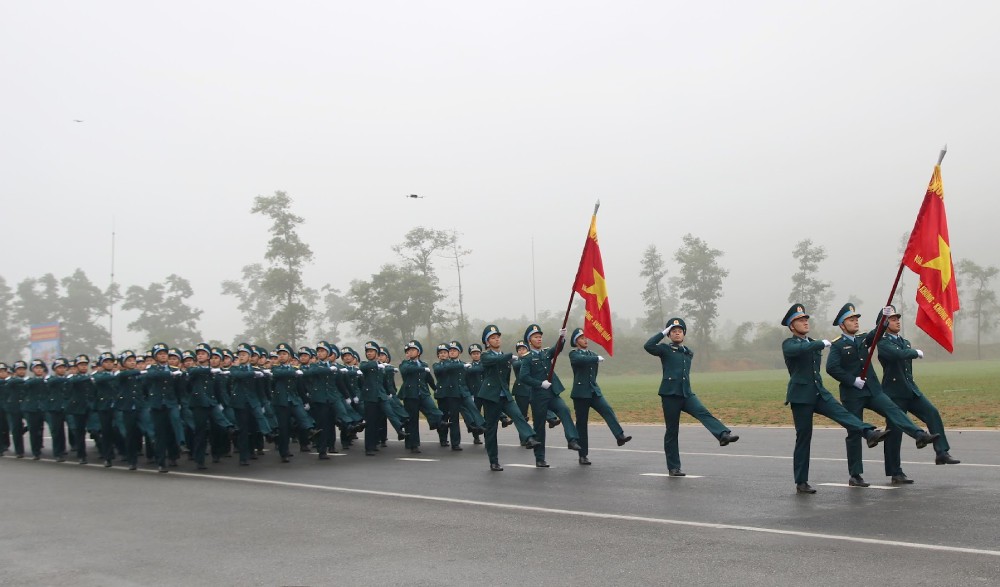 The Air Defense - Air Force is one of 12 military groups to be considered for the First Class Fatherland Protection Medal. Photo: Tran Vuong